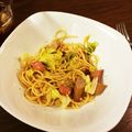 やちゃん♡'s cooksnap of when they made 簡単！キャベツとベーコンのペペロンチーノ.