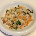 てらちー's cooksnap of when they made 春キャベツと鮭のチャーハン.