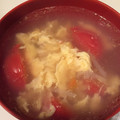 カクタスぽぷら's cooksnap of when they made ごま油香る☆トマトと卵の中華スープ.
