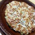 惟吏斗's cooksnap of when they made ホットケーキ風♪ネギ入りつくねバーグ.