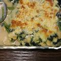 ひろひなり's cooksnap of when they made 鶏肉とほうれん草のグラタン.