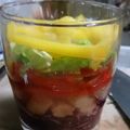 クックZA11VF☆'s cooksnap of when they made メイソンジャーもどきのおもてなしサラダ.