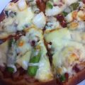 さちどん☆'s cooksnap of when they made パパのシーフードピザ【手作り・簡単】.