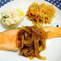 ＊marble＊'s cooksnap of when they made 鮭noたまねぎバルサミコソースソテー♪.