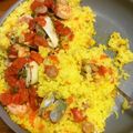 クックWJ1004☆'s cooksnap of when they made フライパンで簡単♪塩糀パエリア.
