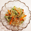 なつき☆ミ's cooksnap of when they made もやしときゅうりと人参のさっぱり和え.