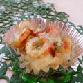 赤い電話's cooksnap of when they made お弁当おかずに★ちくわでピザ風グラタン♪.