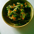 えりこ０８２４'s cooksnap of when they made ほうれん草ともやしの胡麻和え.