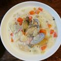 じょんlove's cooksnap of when they made ほっこり♡アサリのクラムチャウダー.
