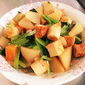 nekobana's cooksnap of when they made 節約＊大根と厚揚げと竹輪の煮物.