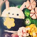 クックSCFIEQ☆'s cooksnap of when they made 幼稚園 お弁当 キャラ弁♡うさぎ２.