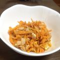 ゴリラちょっぷ's cooksnap of when they made 簡単！お弁当にも！人参しりしり.