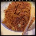 瑛Mama's cooksnap of when they made 大根と豚挽肉の甘辛煮.