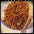 瑛Mama's cooksnap of when they made 大根と豚挽肉の甘辛煮.