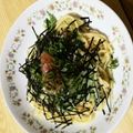 まめゴマハイフン's cooksnap of when they made 明太子orたらこと水菜のパスタ☆.