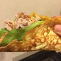 tocomama7's cooksnap of when they made 糖質制限食⭐︎高野豆腐クレープ.