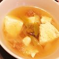 とろけい's cooksnap of when they made 挽き肉　豆腐　玉ねぎ　ネギの　中華煮込み.