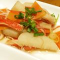 モーリーママ's cooksnap of when they made 長芋と人参・カニかまのあっさり煮♪.