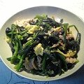 みんみんにゃん's cooksnap of when they made ほうれん草と豚肉の炒め物.