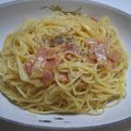 ふめっち's cooksnap of when they made 簡単☆カルボナーラ☆生クリームなし.