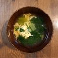 クックL8U9HI☆'s cooksnap of when they made 簡単！小松菜中華スープ.