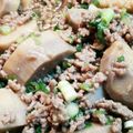 だるまさんのしっぽ's cooksnap of when they made えび芋・里芋のとろ～り♡そぼろあんかけ.