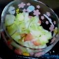 憂晴らし's cooksnap of when they made ✿キャベツとリンゴの浅漬け✿.