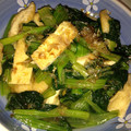 獅子猫's cooksnap of when they made 簡単☆小松菜と油揚げの煮浸し.