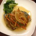 〈＊HATO＊〉's cooksnap of when they made サバの野菜甘酢あんかけ.