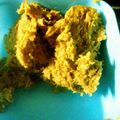 みのらちゃん's cooksnap of when they made はったい粉入り★豆腐バナナプリン★.