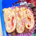 ステルトミチル's cooksnap of when they made 簡単美味しいカニカマ玉子焼♡お弁当彩りに.