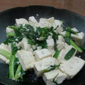 Pinky2003's cooksnap of when they made 豆腐とわけぎの炒め物.