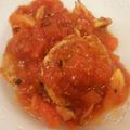 にゃんママ's cooksnap of when they made 簡単！トマト煮込みハンバーグ.