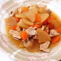 ひざまるあかり's cooksnap of when they made 身体に優しく。大根と油揚げの煮物.