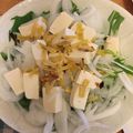クック9TCCB0☆'s cooksnap of when they made 簡単♪水菜と豆腐と新玉ねぎのサラダ.