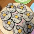 もっちゃむぅ's cooksnap of when they made ◆完全攻略◆米１合でアンパンマン巻き寿司.