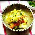 ＊ゆうこぽよよ＊'s cooksnap of when they made たっぷり食べれるキャベツの浅漬けサラダ.