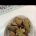 かおりんぱんだ's cooksnap of when they made 鶏肉と蓮根と長葱の香ばし炒め.
