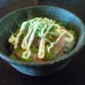 FSKC's cooksnap of when they made ねぎとろ明太子御飯♪♫♬.