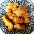 dolphin♪'s cooksnap of when they made 鳥もも肉の甘酢揚げ 簡単ﾚｼﾋﾟ.