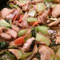 riemu⌒☆'s cooksnap of when they made 鶏と玉ねぎとチンゲンサイで和風丼.