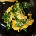 しーたんのママ's cooksnap of when they made 新玉ねぎの葉の卵とじ.