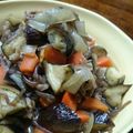 ♡Catherine's cooksnap of when they made おふくろの味★なすと豚肉の煮物.
