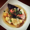 さちころ01's cooksnap of when they made 鱈と揚げ餅の彩あんかけ.