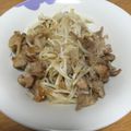 楓✿椛's cooksnap of when they made お腹いっぱい！豚肉ともやしの炒め物.