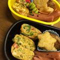 猫野ユミ's cooksnap of when they made ネギとカニカマの玉子焼き.