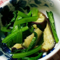 イトP夫婦's cooksnap of when they made 小松菜と茄子の焼き浸し.