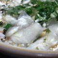 ナゾリーヌ's cooksnap of when they made ひらめの昆布じめにお茶漬け♪.