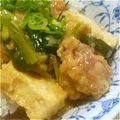 ちｪき♡ひなまま's cooksnap of when they made 心もあったまる✾鶏肉と豆腐のみぞれ煮.