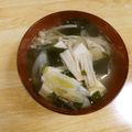 せつみか's cooksnap of when they made ダイエットにも！えのきと豆腐のお吸い物.